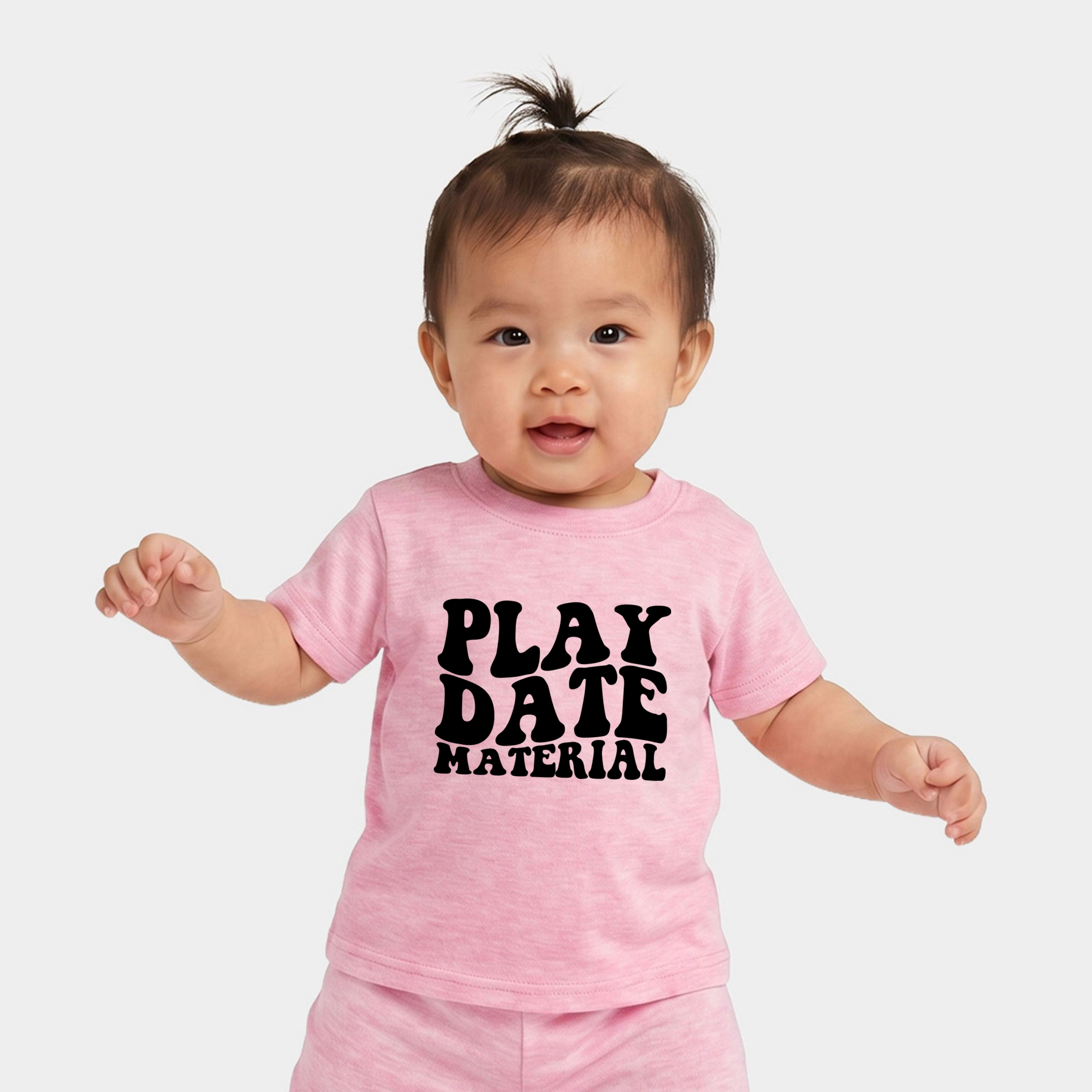 The Juniper Shop - Infant Jogger Pant Crew Set Play Date Material