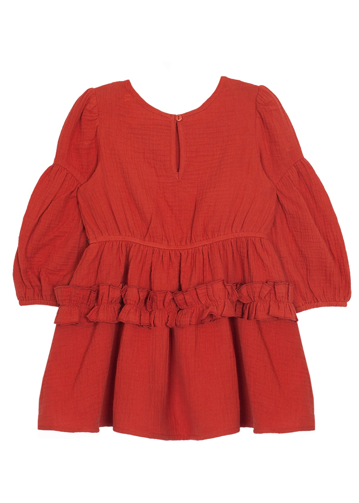 Mabel and Honey Sunset Picnic Cotton Gauze Dress