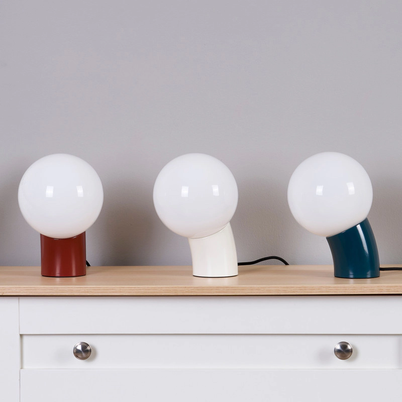 Brightech Vino Glass Globe Desk Lamp
