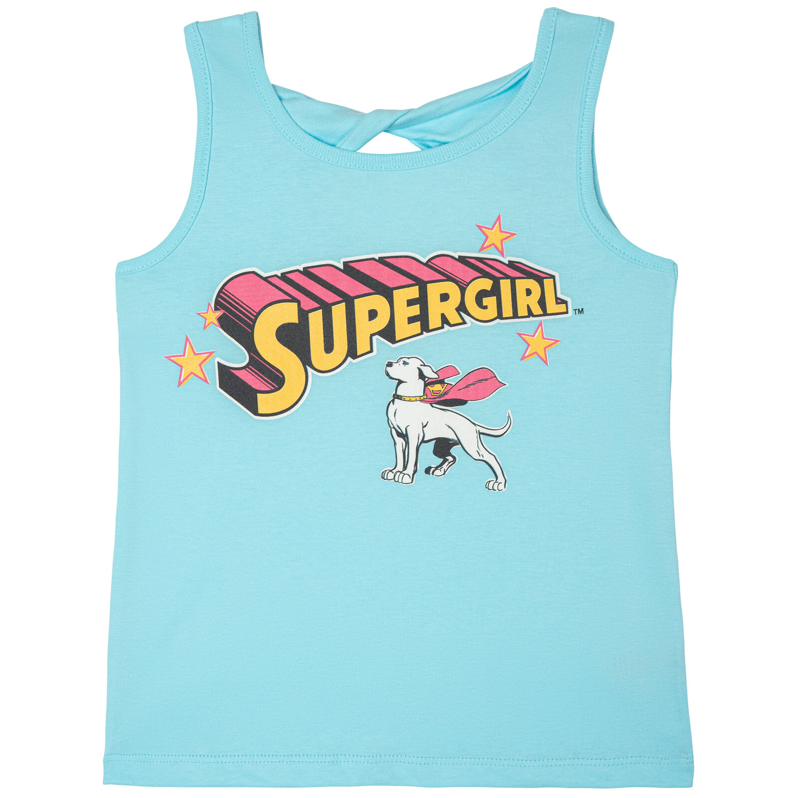 DC Comics Justice League Supergirl Girls' Athletic Tank Top and Shorts Set