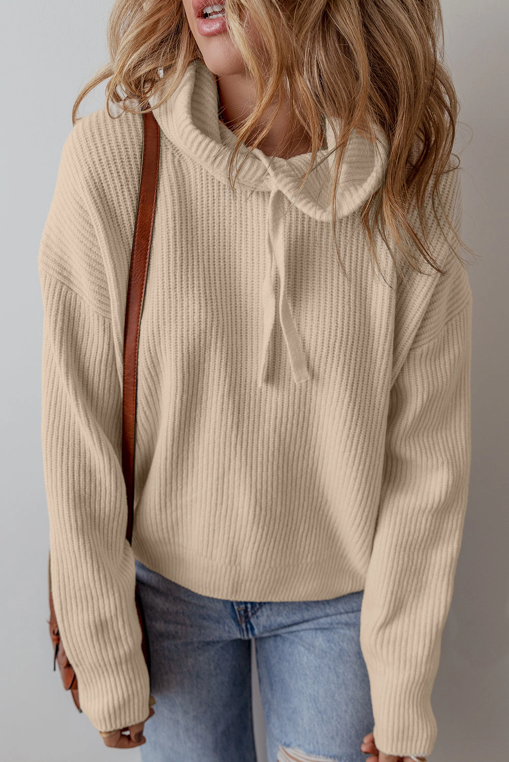 Threaded Pear Women's Hadlee Drop Shoulder Pullover Sweater