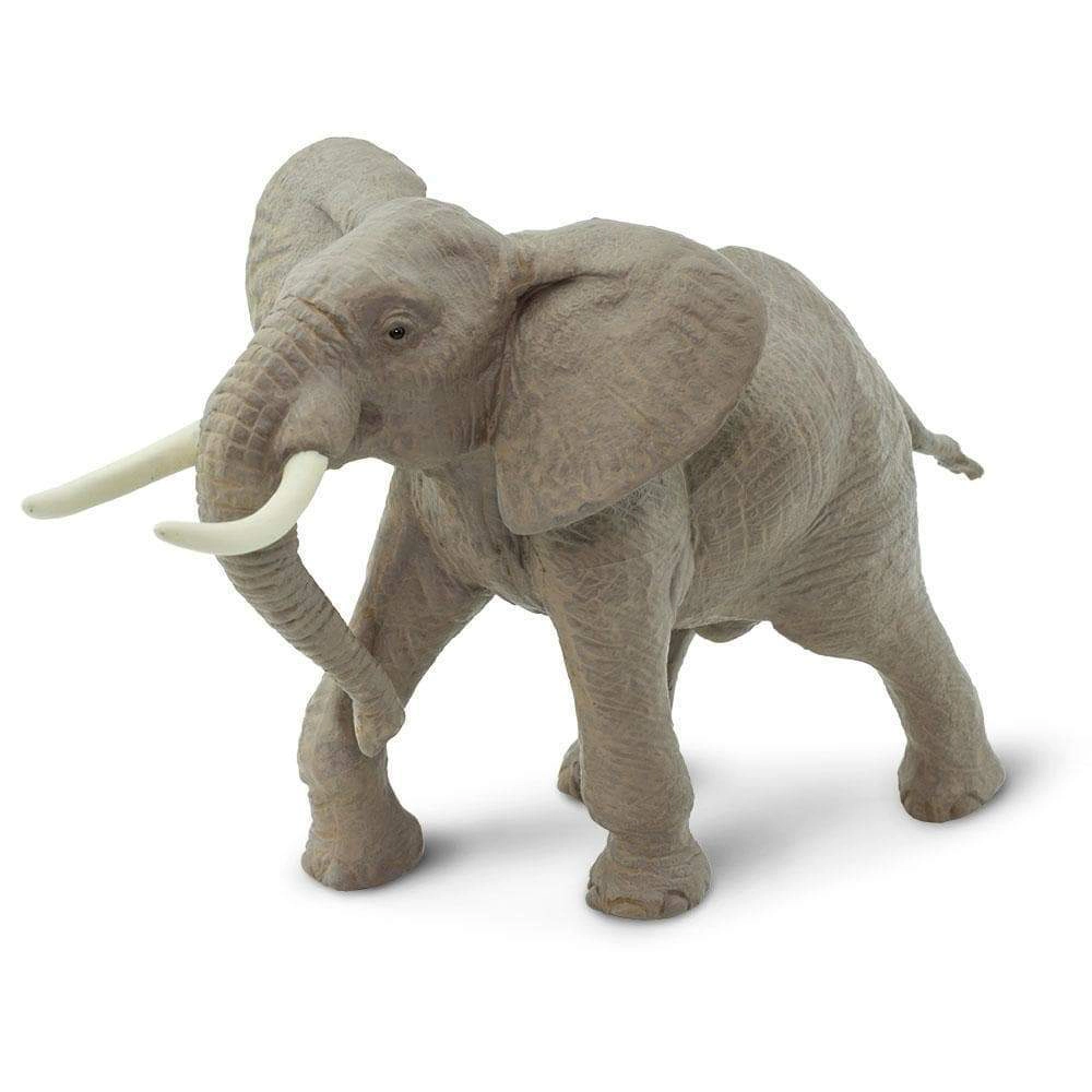 Safari Ltd. - African Bull Elephant Kids Toy Figure