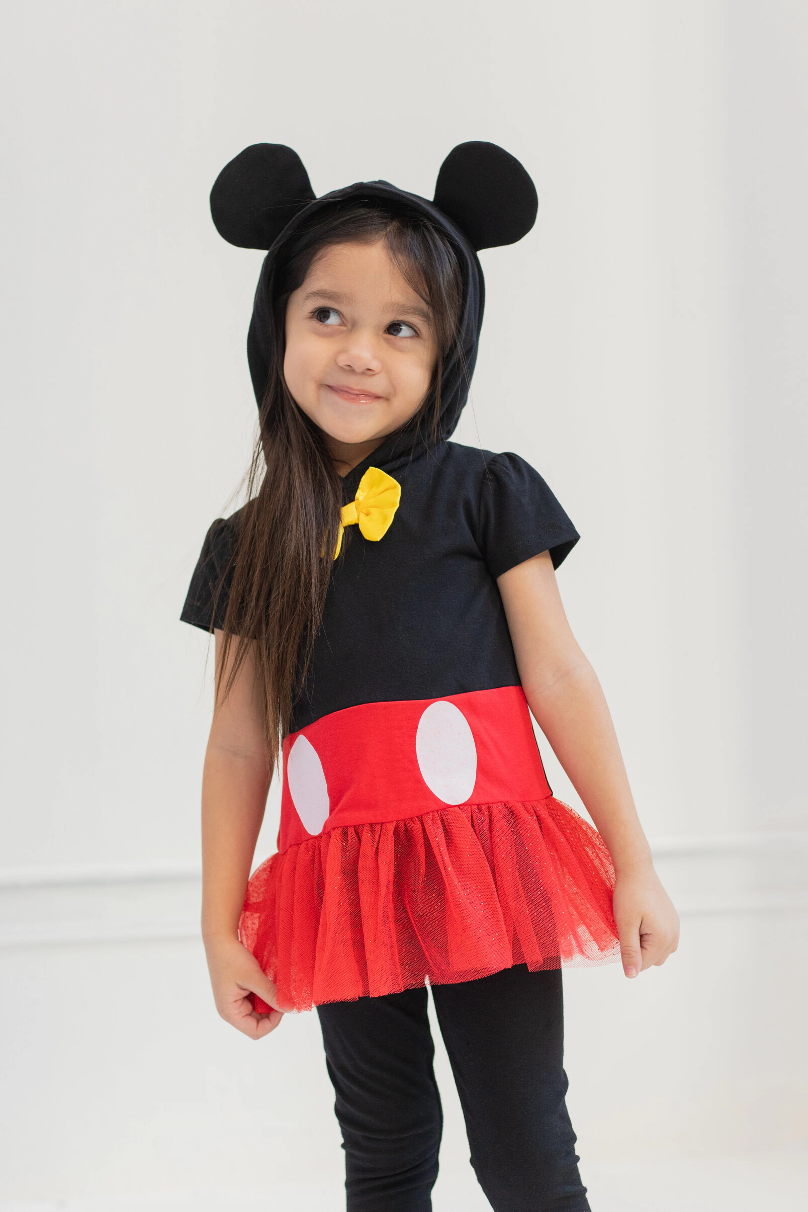 Disney Girls' Cosplay 2-Piece Hooded Tee and Leggings Set