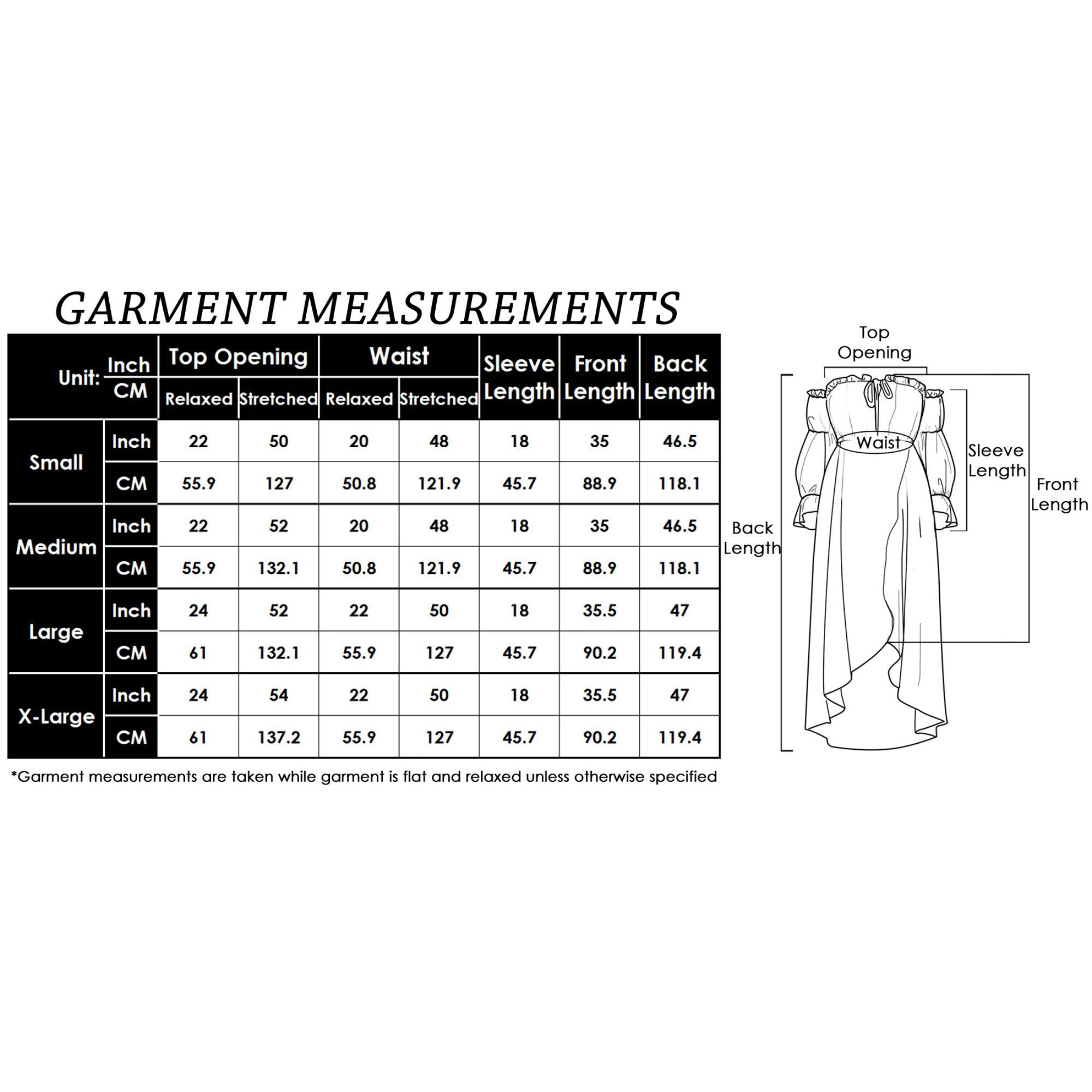 Anna-Kaci Women's Boho Off Shoulder Long Sleeve Renaissance Dress