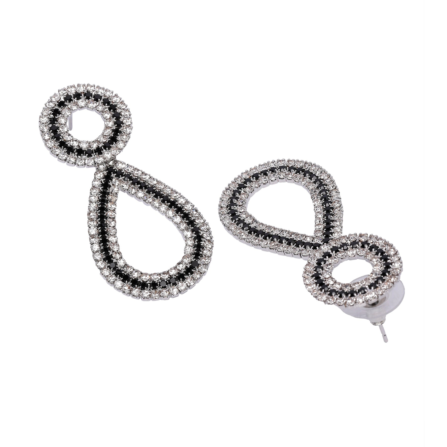 AGP PARIS Womens Double Drop Earrings
