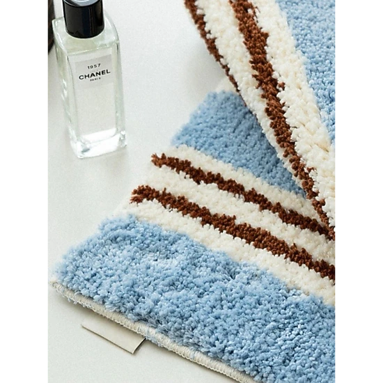 Inspecial Home Soft  Absorbetn Machine Washable Sunday Coast Bath Rug