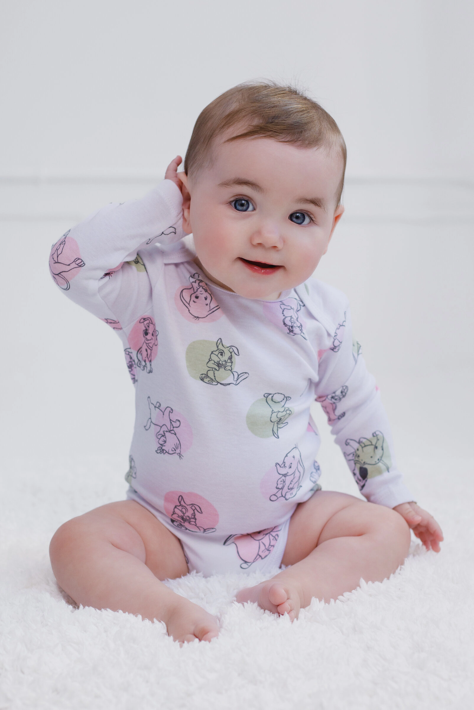Disney Baby 3-Pack Long Sleeve Bodysuits