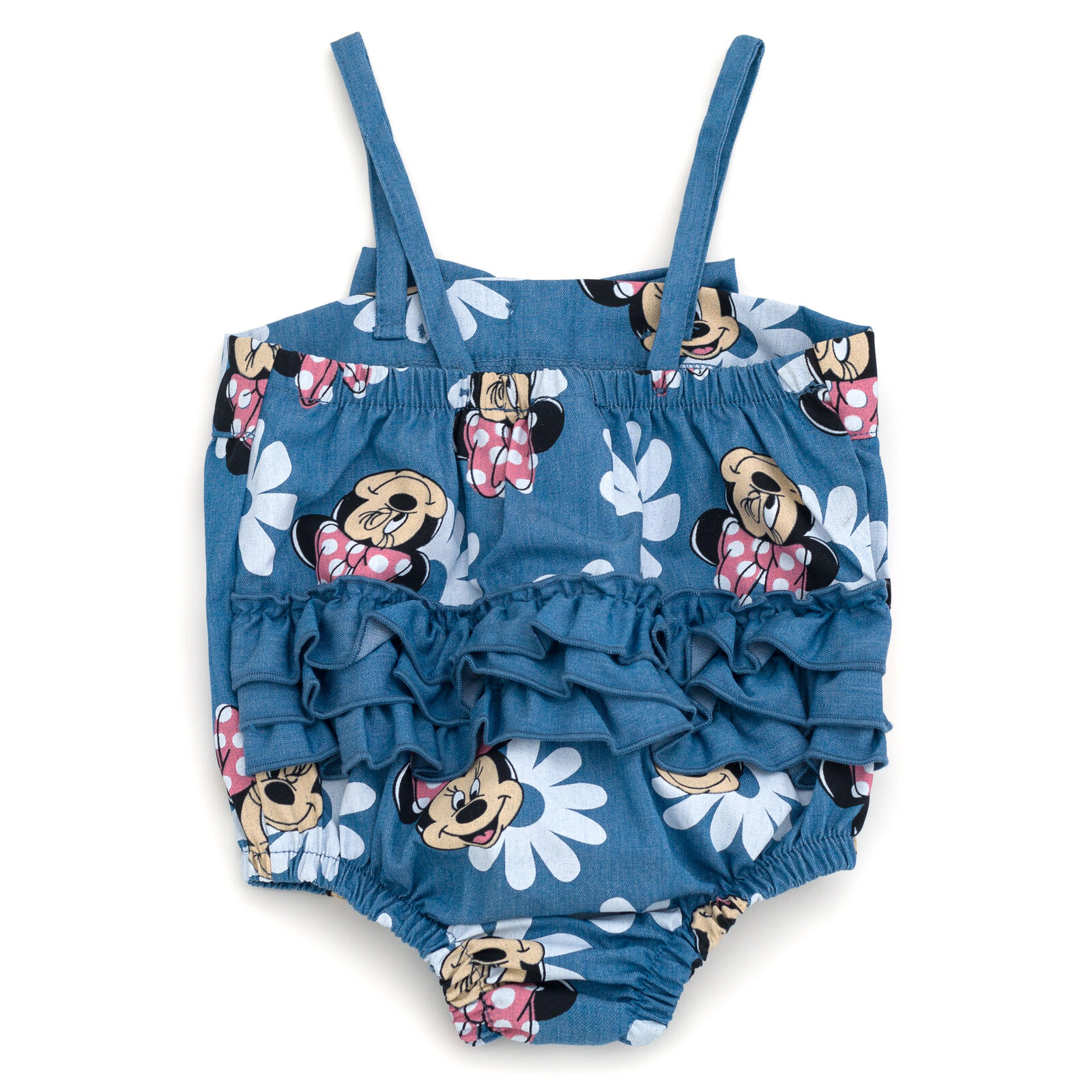 Disney Minnie Mouse Baby Girls' Sleeveless Bubble Romper