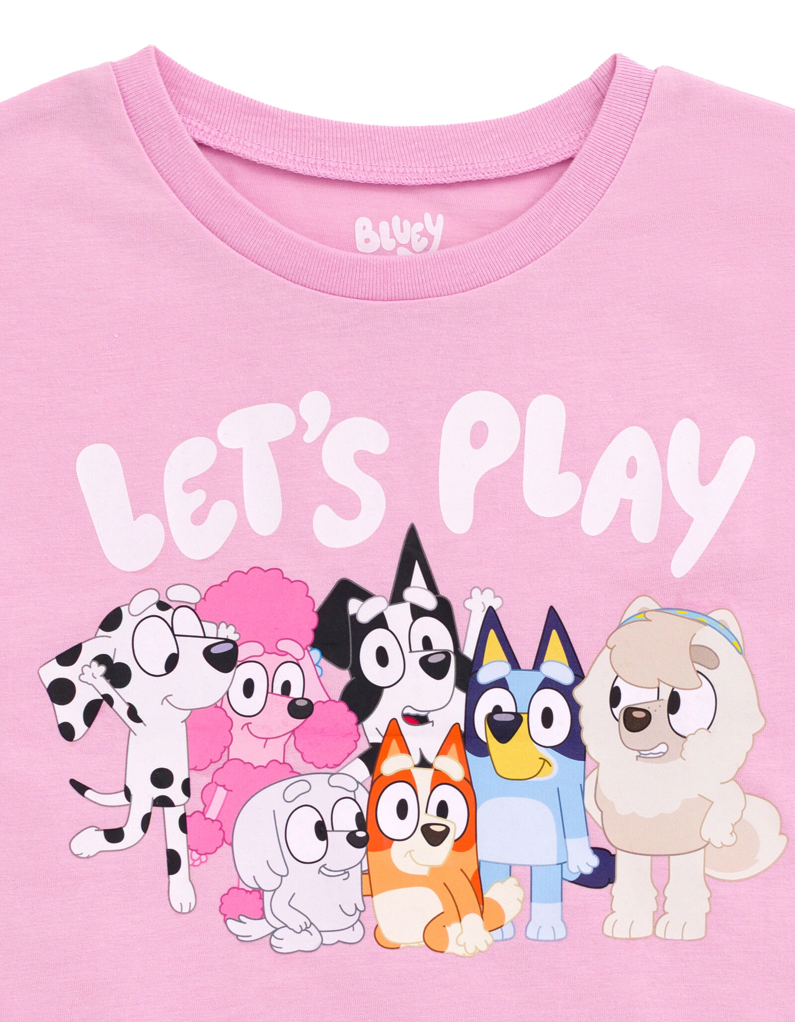 Bluey Girls' 2-Piece T-Shirt and Flare Pants Set