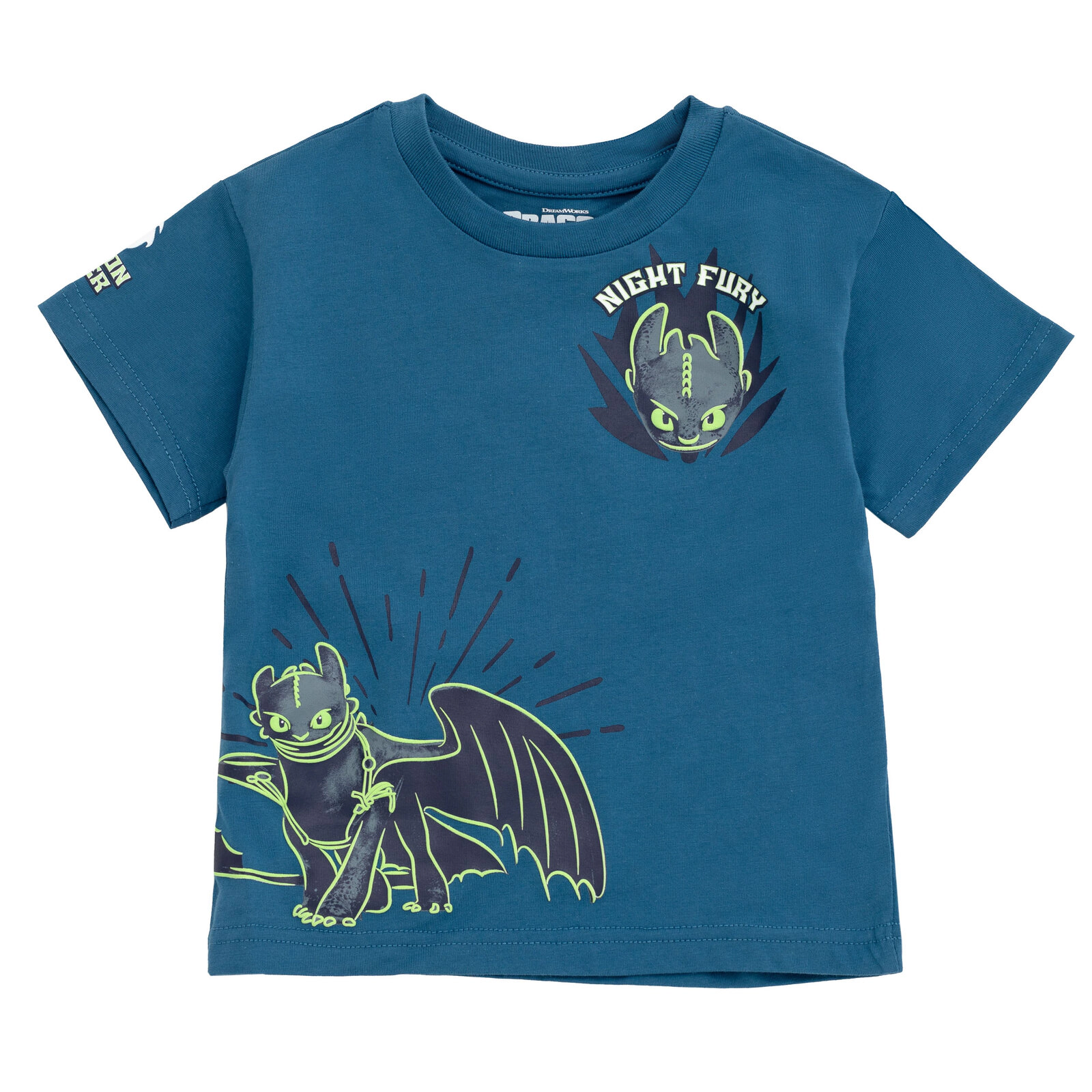 DreamWorks How to Train Your Dragon Toothless Boys' 2-Piece T-Shirt and Shorts Set