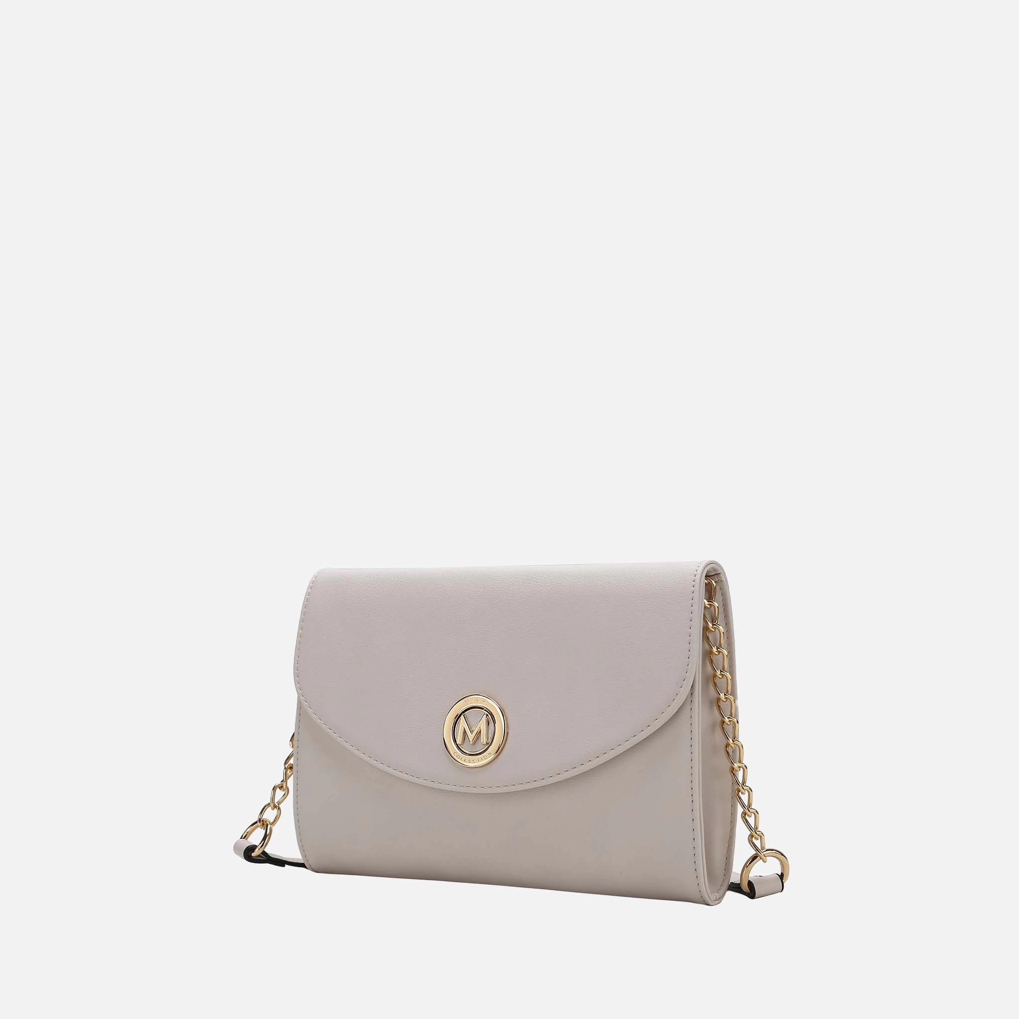 MKF Collection by Mia K Andra Women's Vegan Leather Crossbody Bag