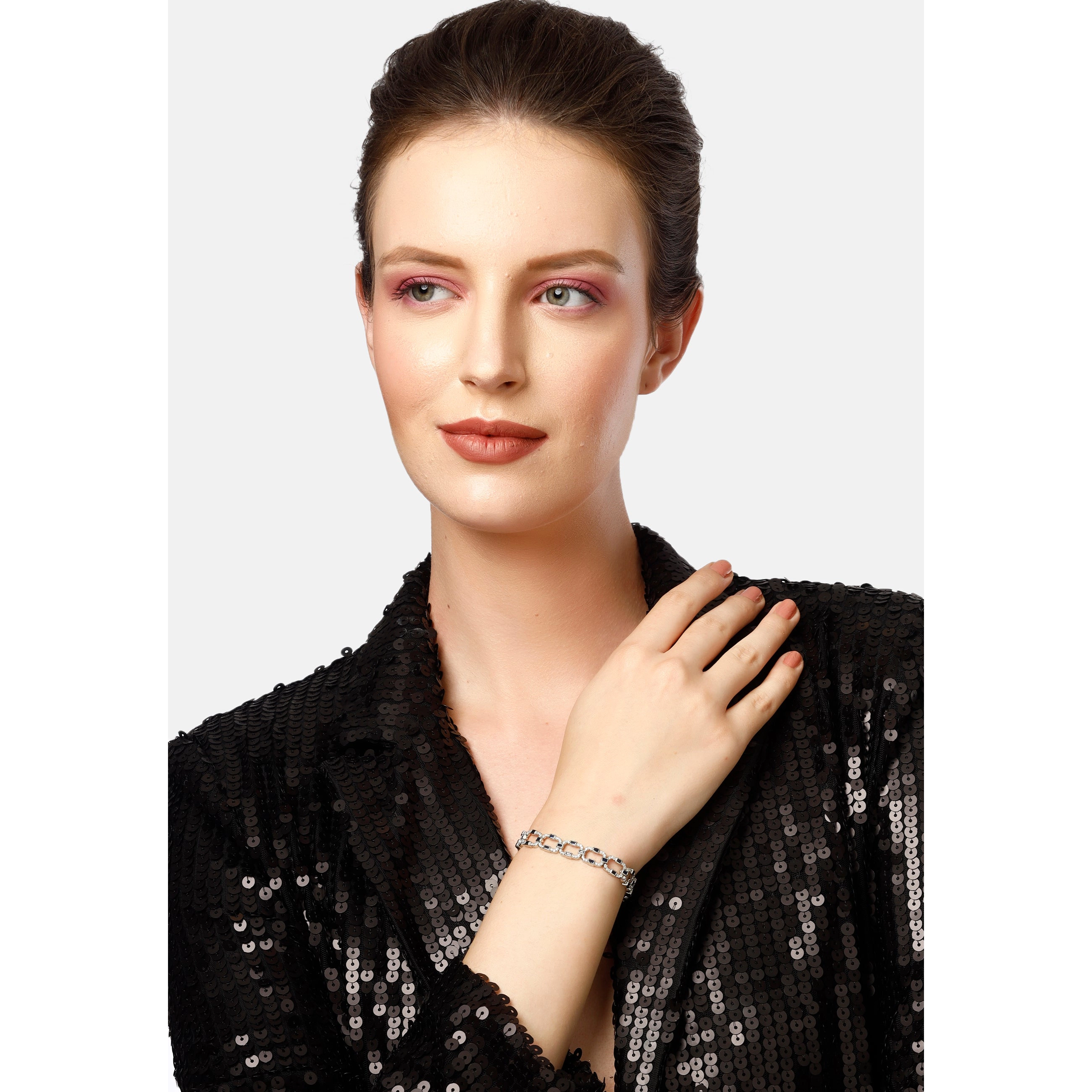 AGP PARIS Womens Diva Interlock Bracelet
