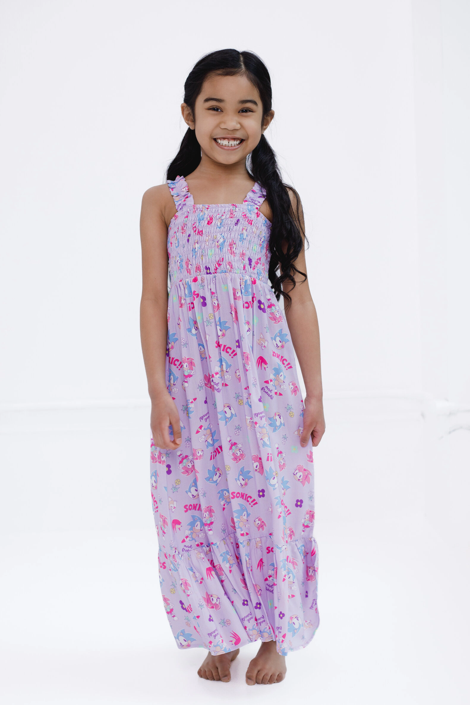 SEGA Sonic the Hedgehog Girls' Sleeveless Dress
