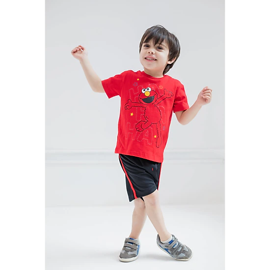 Sesame Street Boys' 2-Pack Short Sleeve Tees