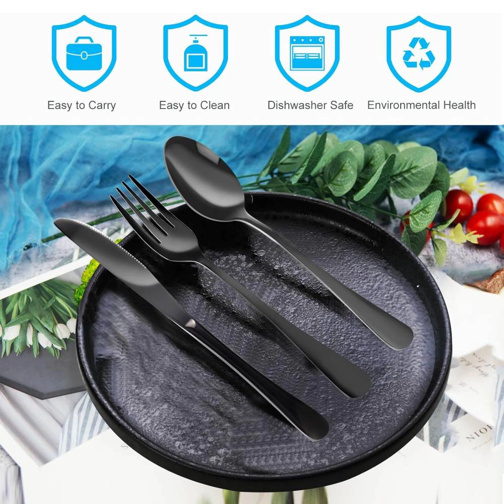 Tranquil Blisser 4 Piece Premium Travel Utensils