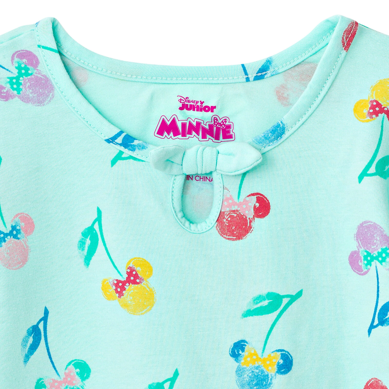 Disney Minnie Mouse Girls' Short Sleeve Skater Dress