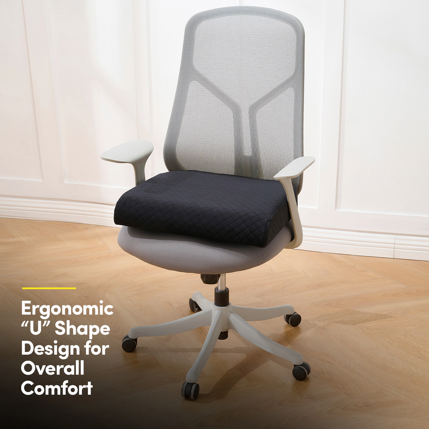 Sweet Home Collection Extra Large Memory Foam Comfort Chair Cushion