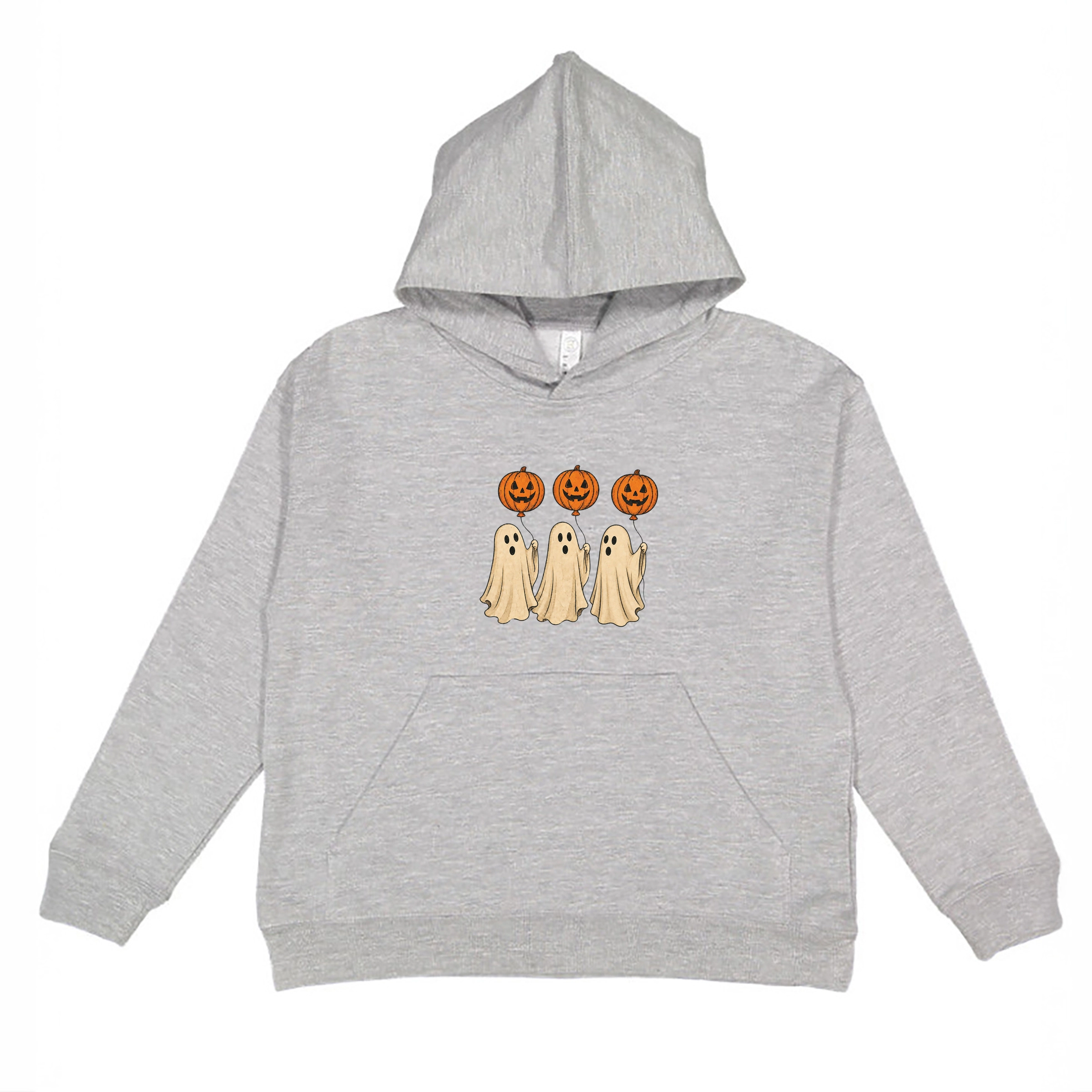 The Juniper Shop - Youth Graphic Hoodie Ghosts With Pumpkins