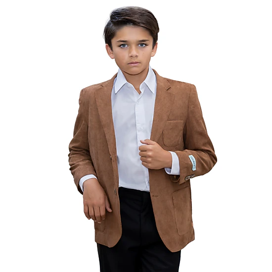 Gioberti Boy's Corduroy Blazer Jacket