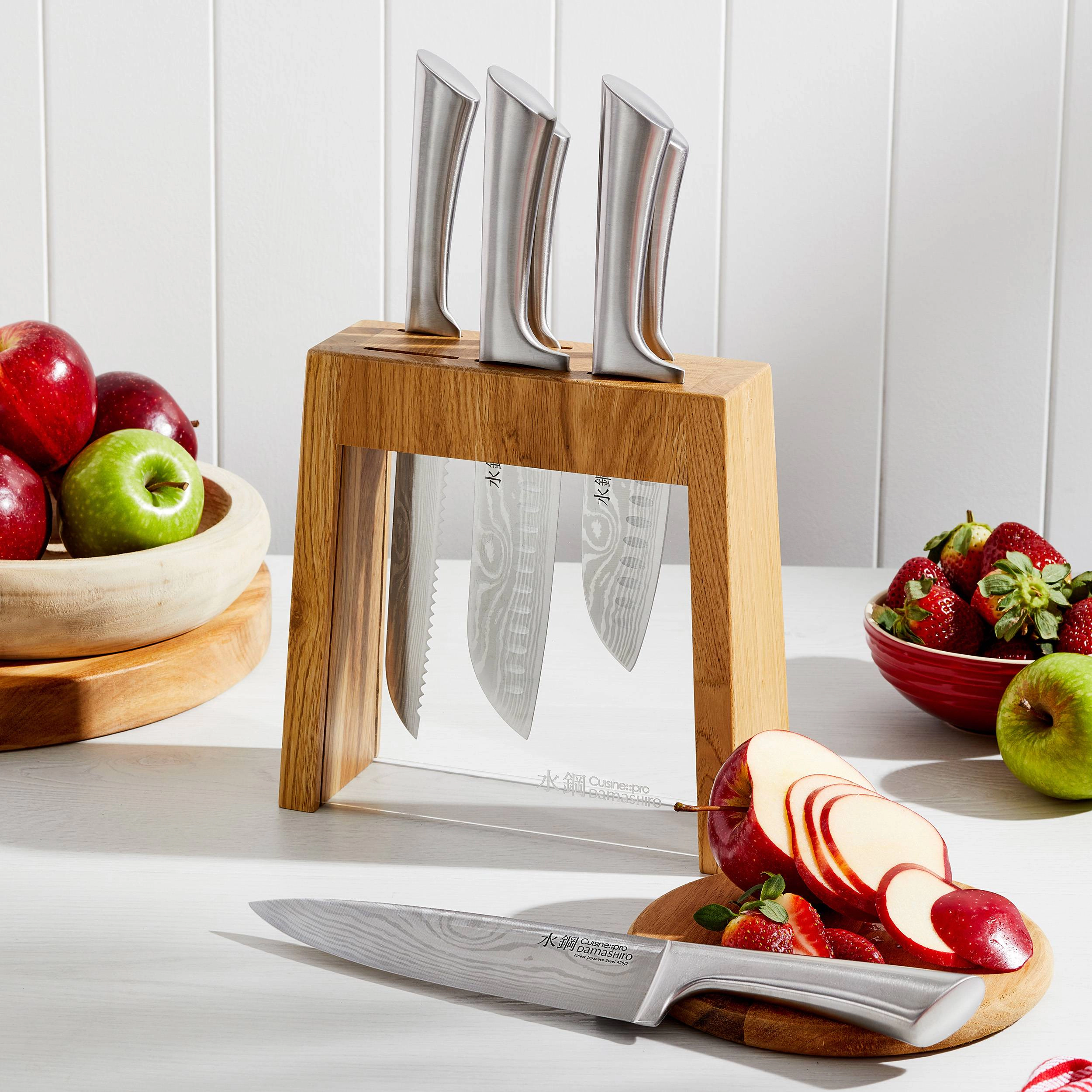 Cuisine::pro® Damashiro® Mizu Knife Block 7 Piece