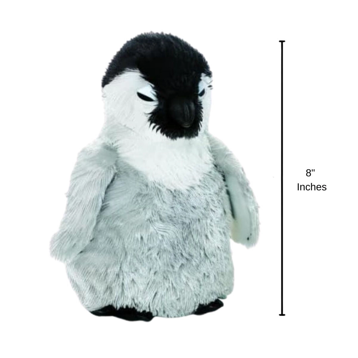 Aurora Mini Flopsie Baby Emperor Penguin 8-Inch Stuffed Animal Plush