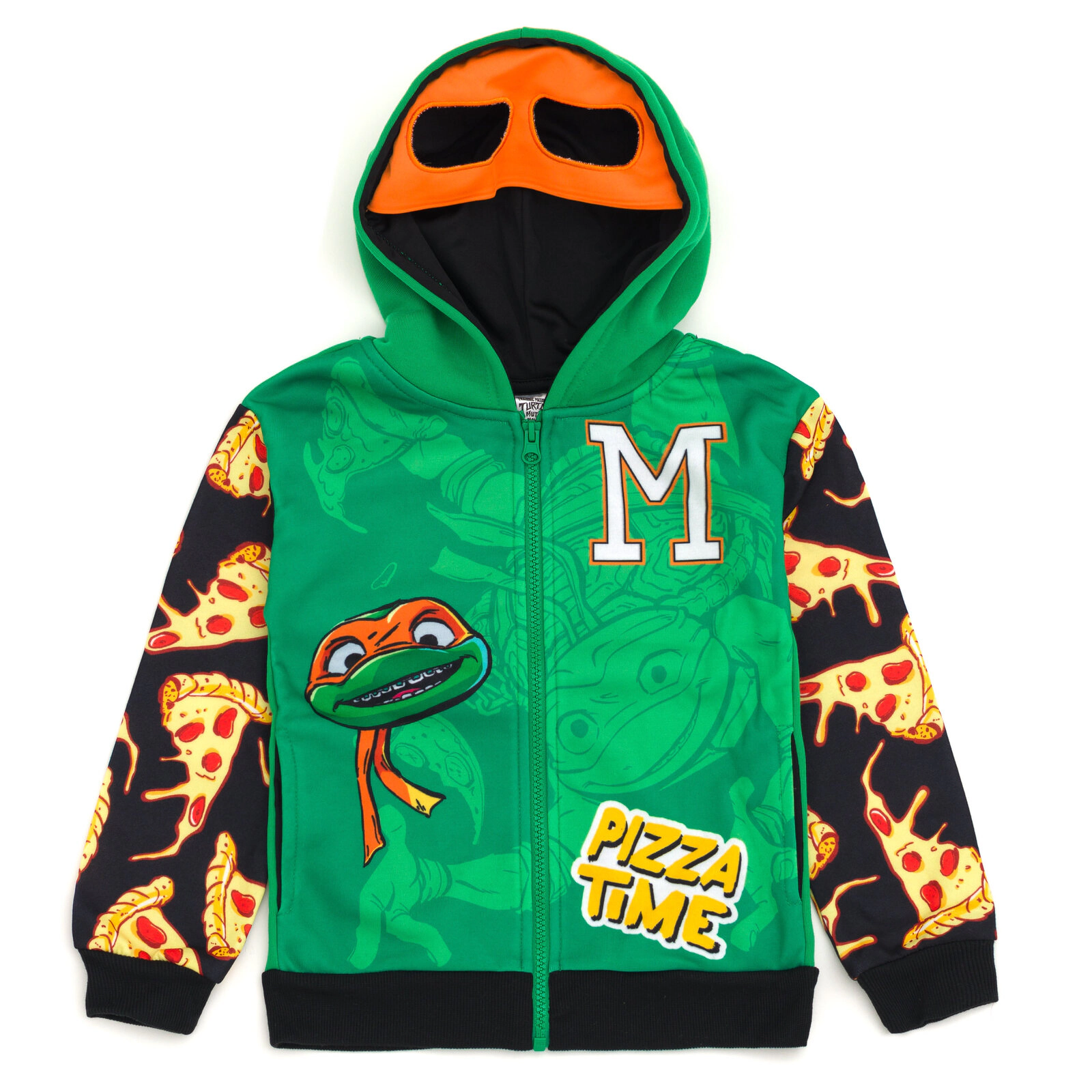 Teenage Mutant Ninja Turtles Boys' Cosplay Fleece Zip-Up Hoodie