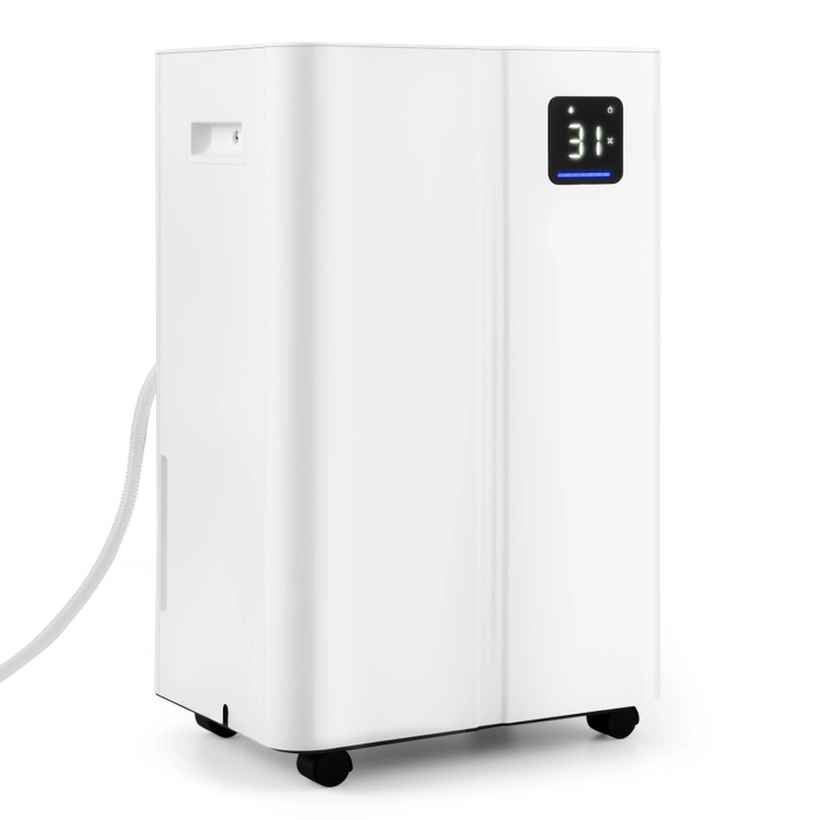 SUGIFT White 4500-Sq-Ft 54-Pint Dehumidifier with 3 Modes and 4 Universal Casters 12-in W 9-in D 19.5-in H