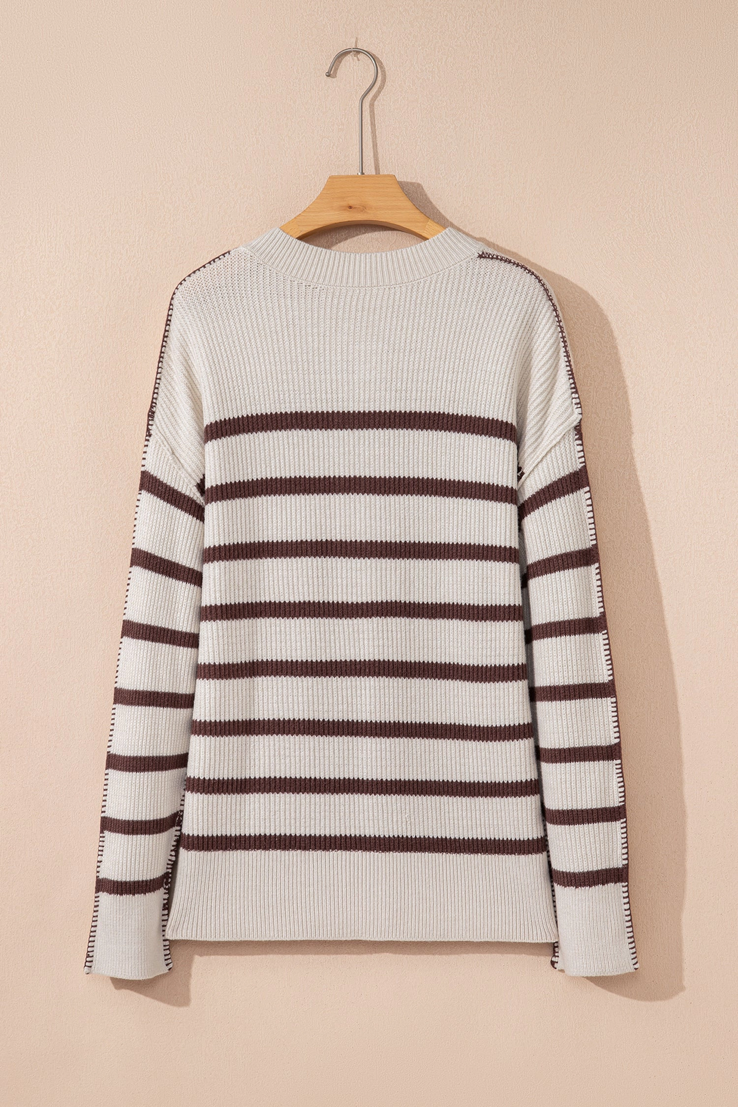 Threaded Pear Women's Mckenzie Drop Shoulder Slouchy Sweater