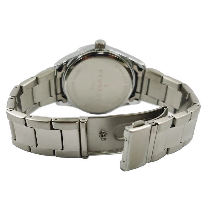 Peugeot Women's 36mm Sport Watch with Yellow Dial and Stainless Steel Bracelet