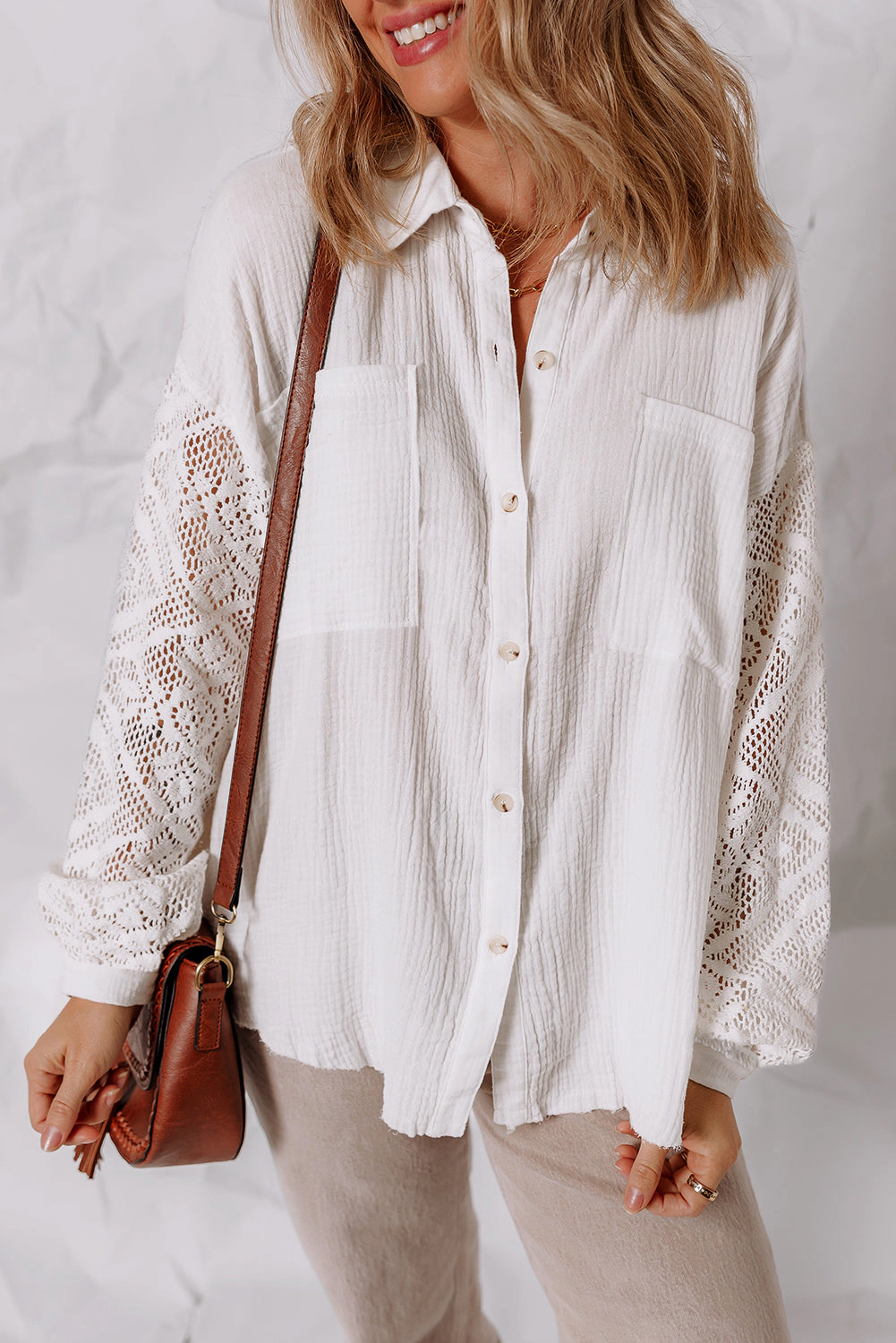 Threaded Pear Women's Raven Long Sleeve Shirt Top