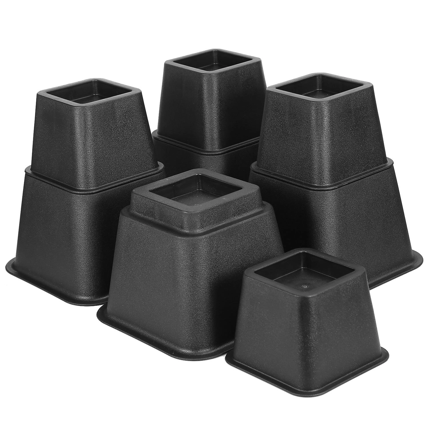 GBruno 8 Pcs Adjustable Furniture Risers