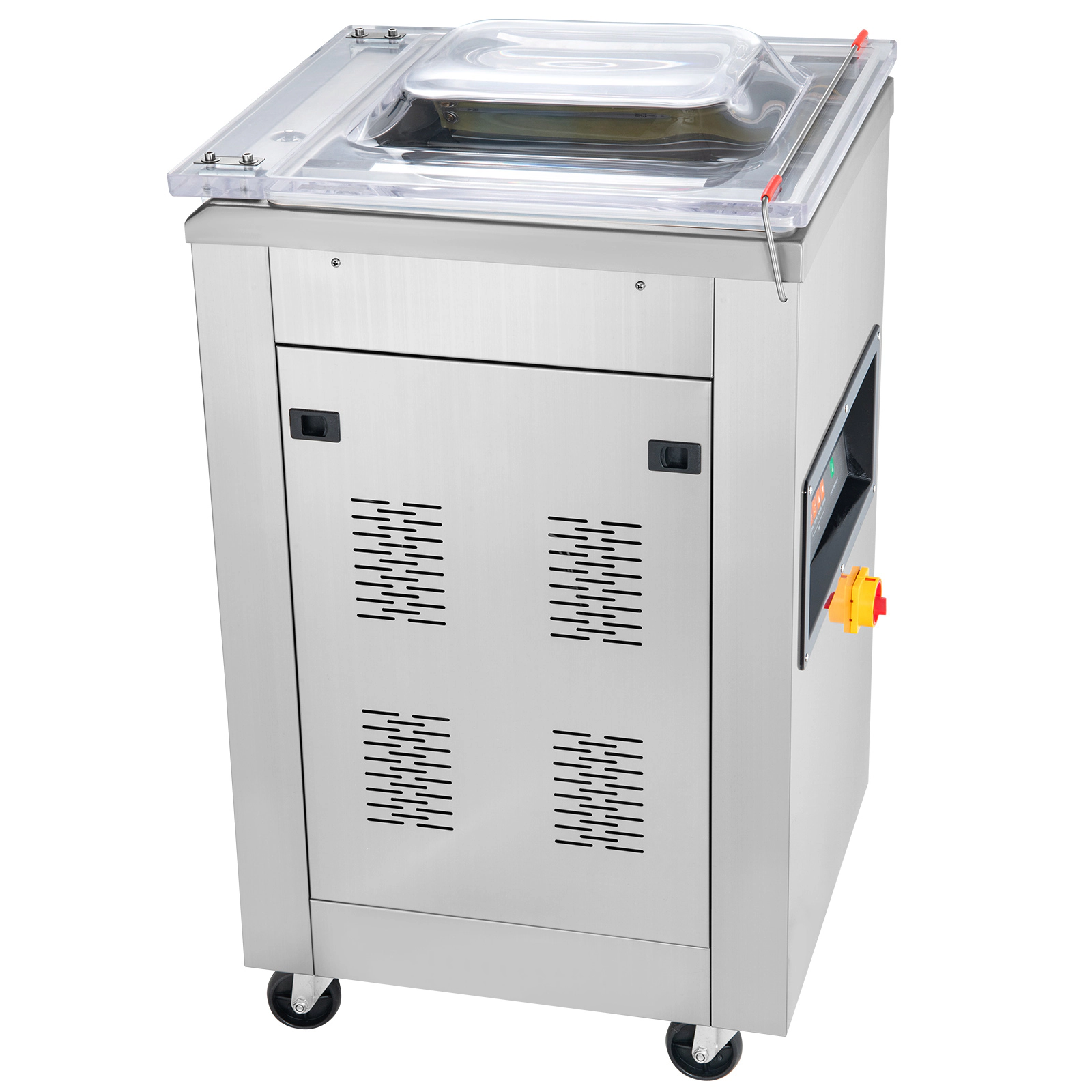 HONGGE Chamber Vacuum Sealer Sealing Power Vacuum Packing Machine for Wet Foods Meats Marinades and More Compact Size