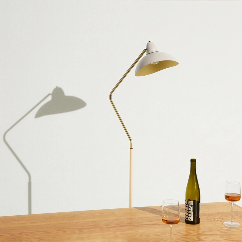 Brightech Swoop Adjustable LED Floor Lamp