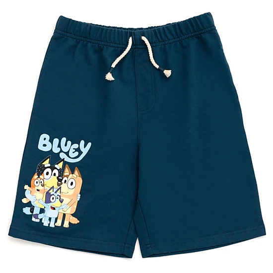 Bluey Boys' T-Shirt and Shorts Set with Hat