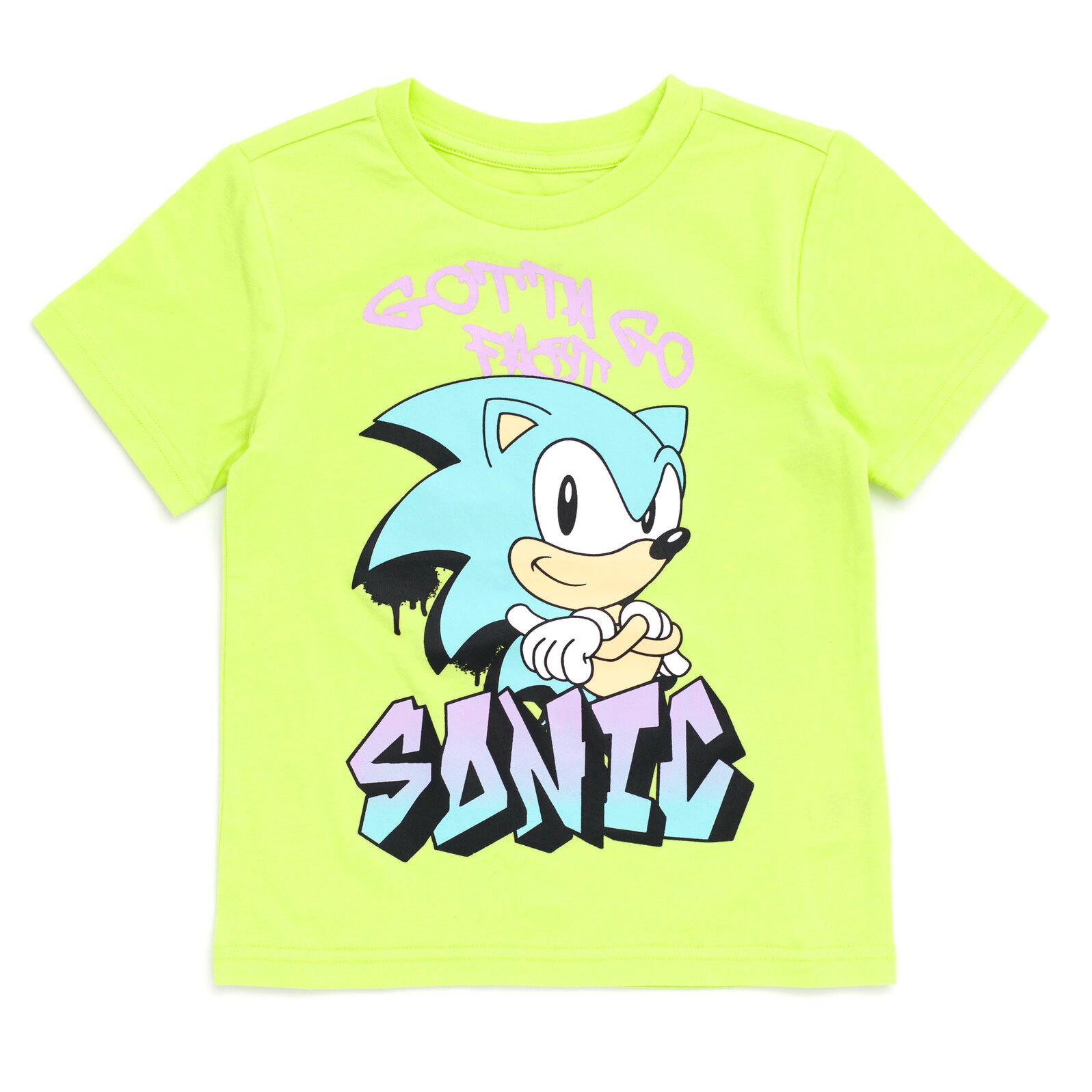SEGA Sonic the Hedgehog Boys' Athletic 2-Piece T-Shirt and Shorts Set