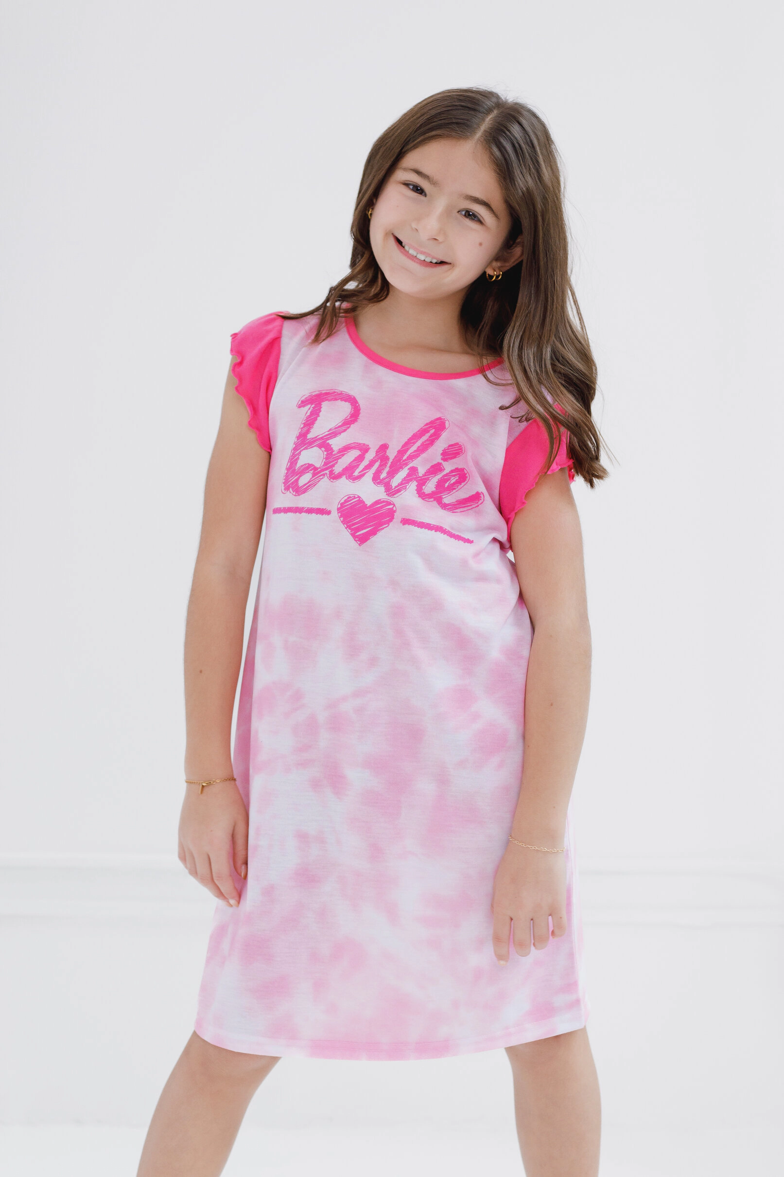 Barbie Girls' Sleepwear Pajama Nightgown
