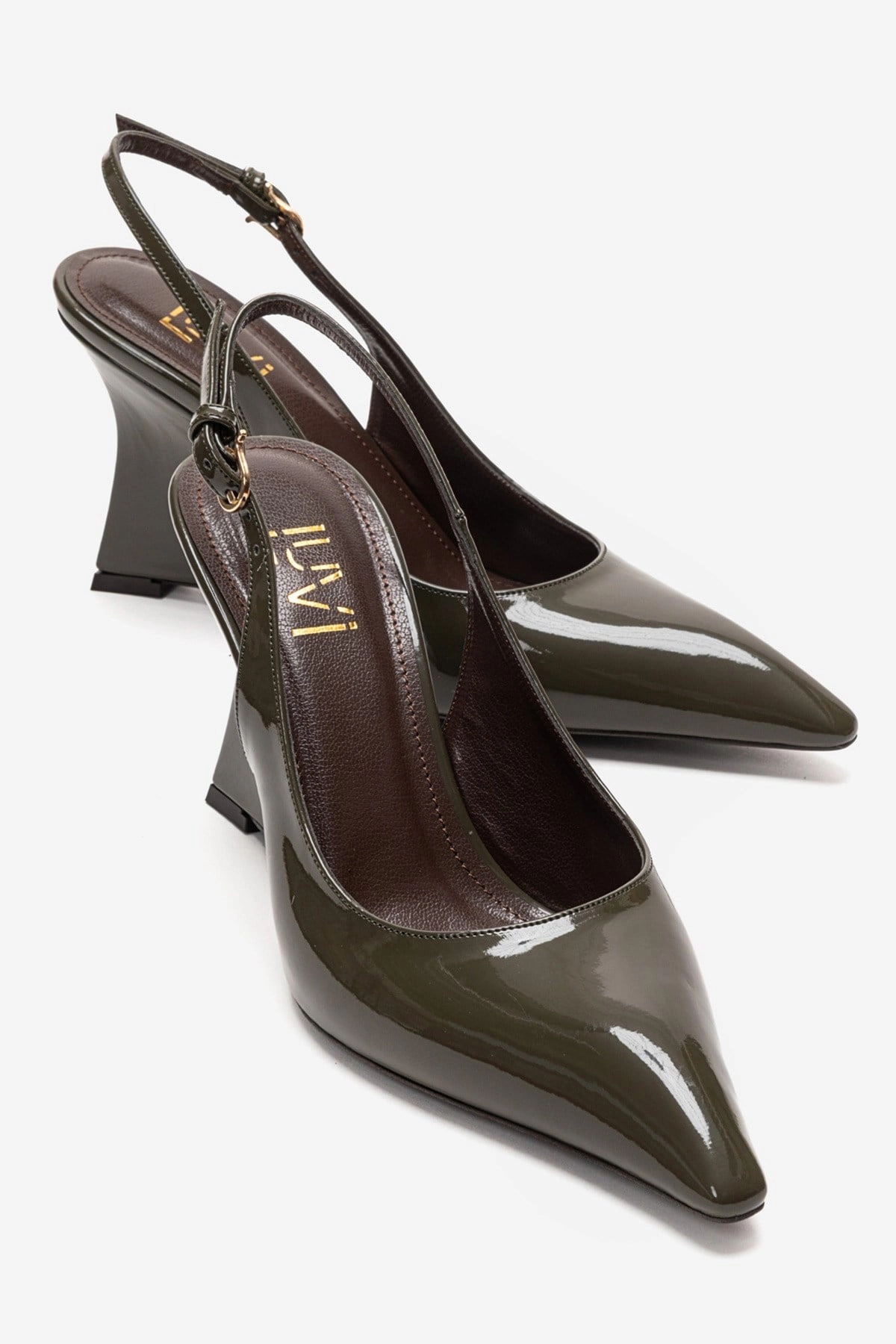 Prologue Shoes Womens Felon Slingback Wedge Pump