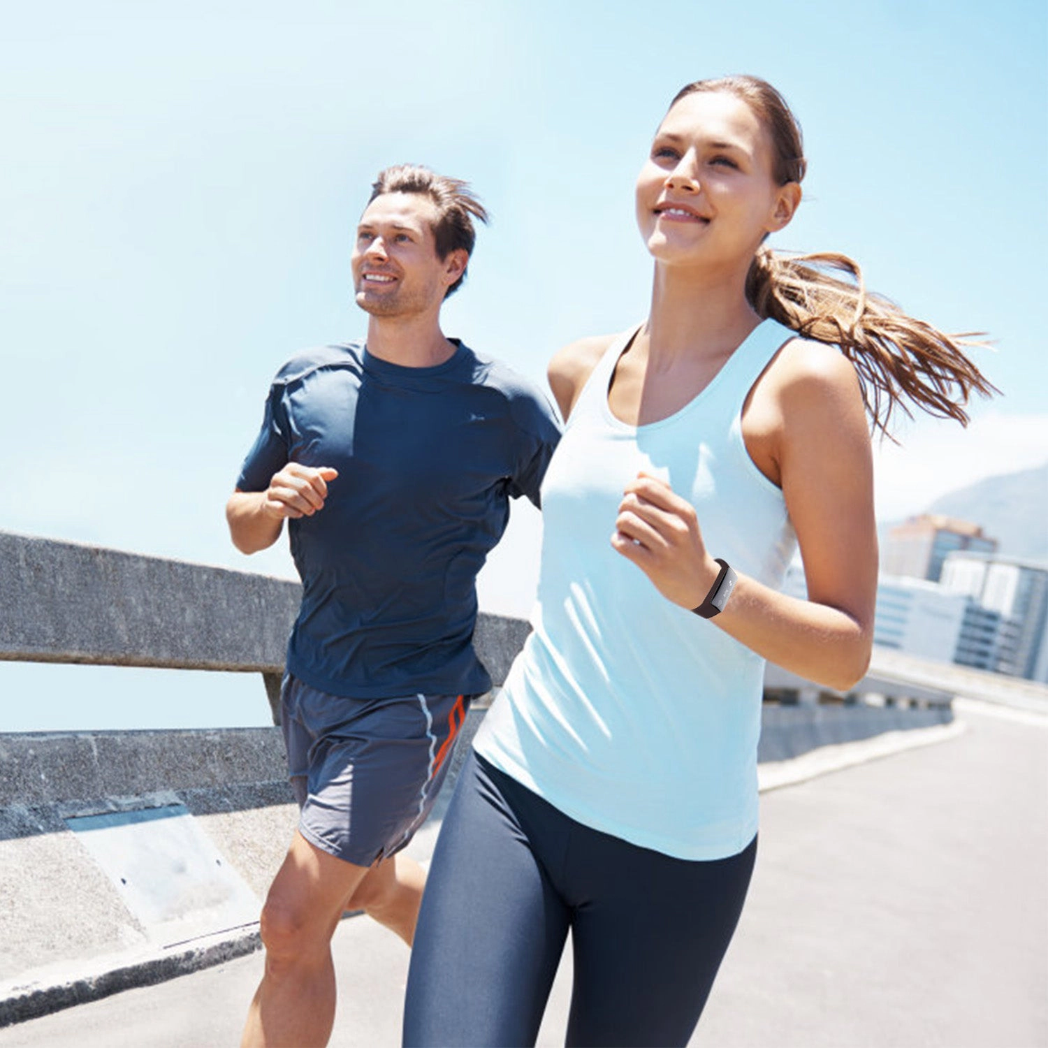 GBruno IP67 Waterproof Fitness Tracker With Heart Rate