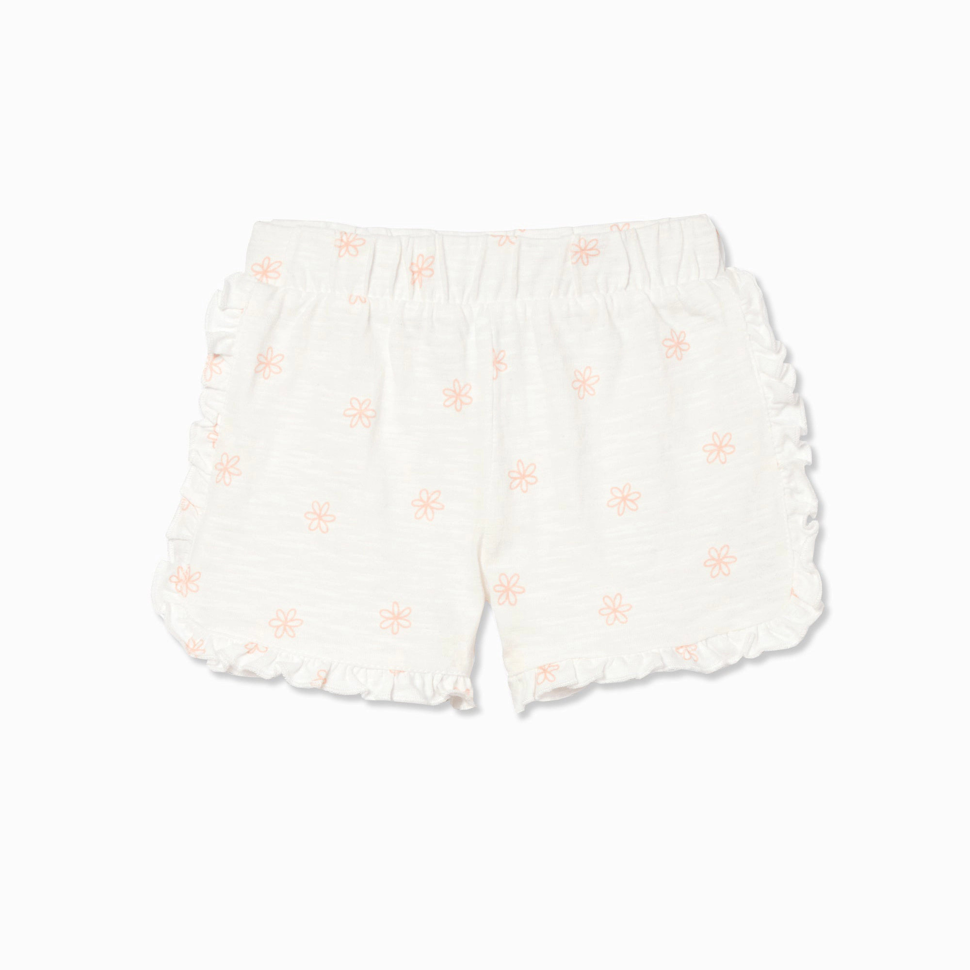Rockets of Awesome Ruffle Short For Baby Girl