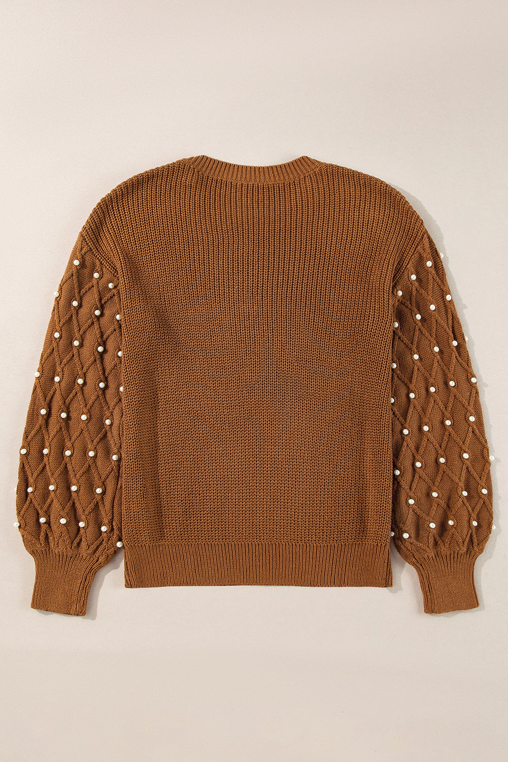 Threaded Pear Women's Evelyn Beaded Drop Shoulder Sweater