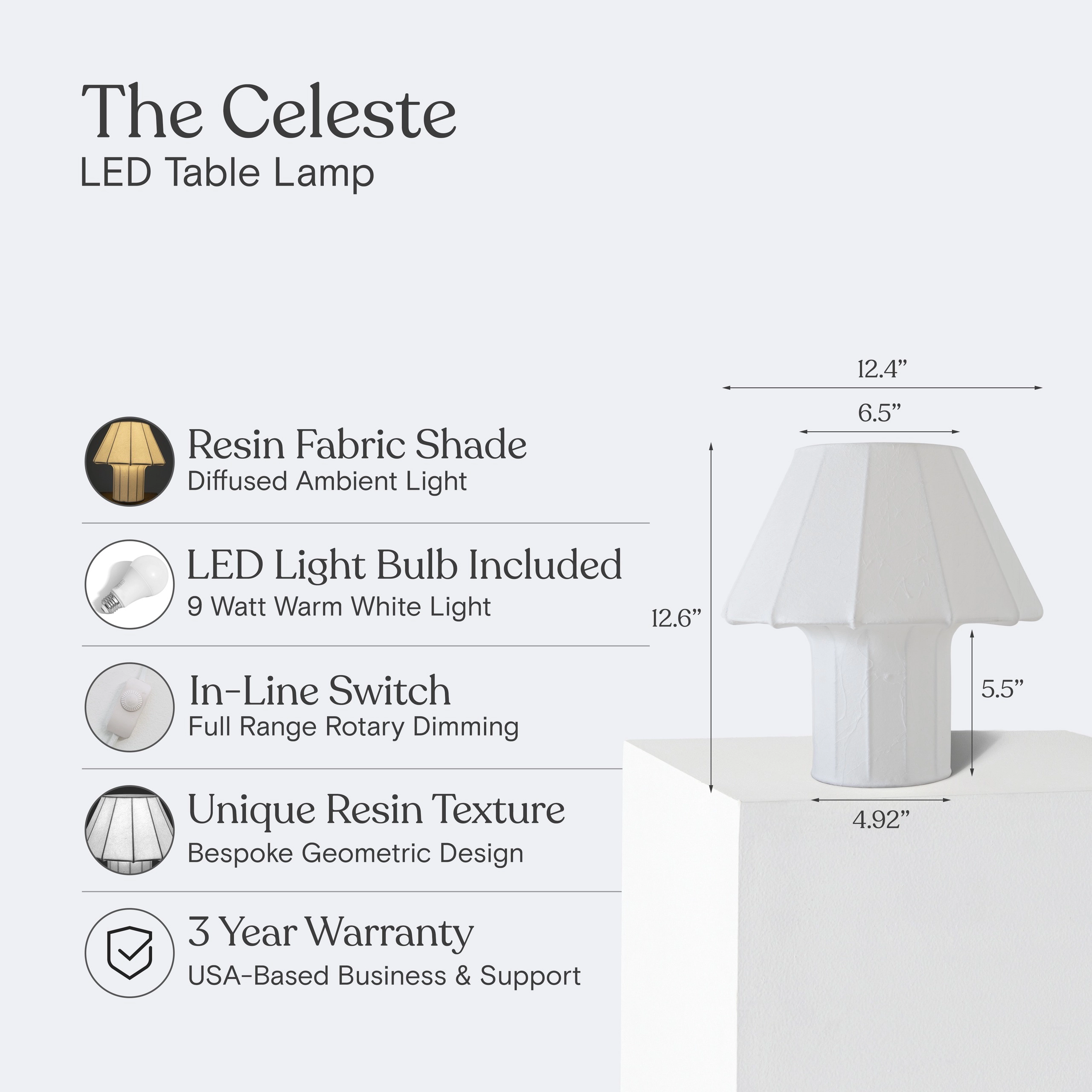 Brightech Celeste LED Desk Lamp