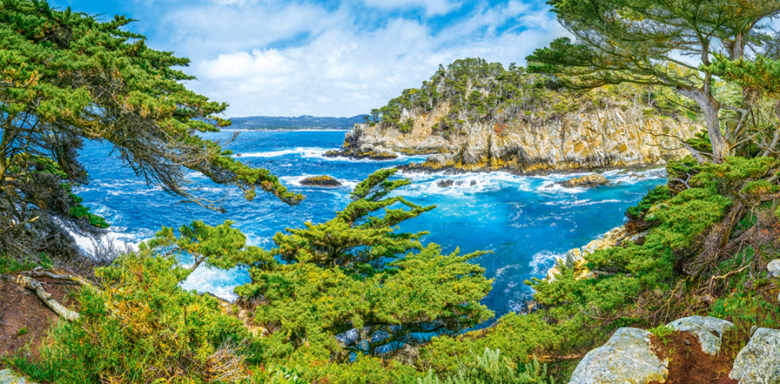 CASTORLAND 4000 Piece Jigsaw Puzzles, Californian Coast, USA, Spectaculat lanscape view, Seaside, Ocean, C-400355-2
