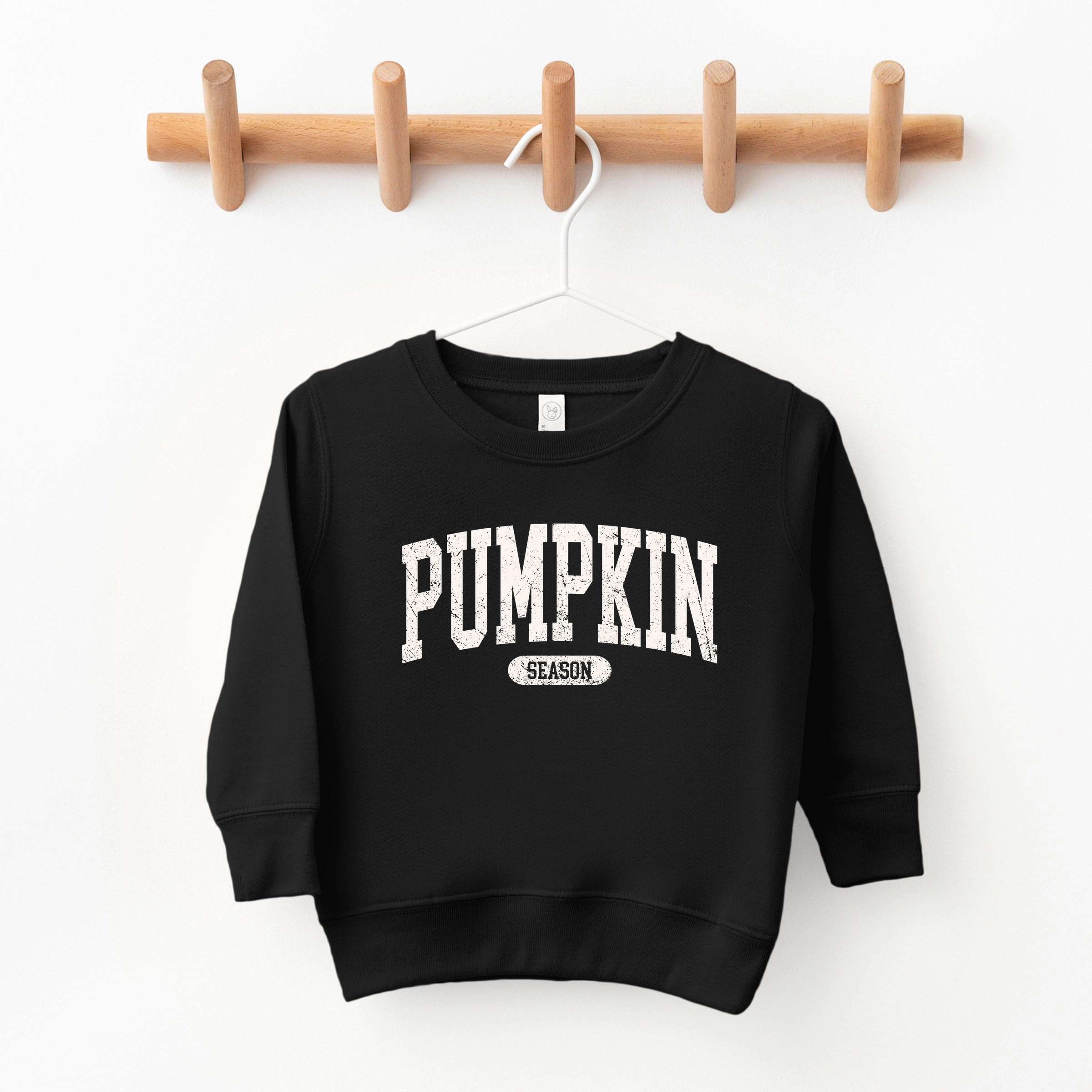The Juniper Shop - Youth Graphic Sweatshirt Pumpkin Season Varsity Cream