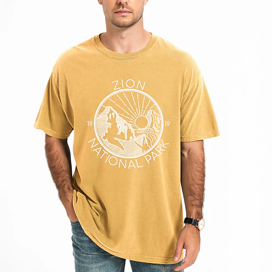 Simply Sage Market - Zion National Park - Men's Garment Dyed