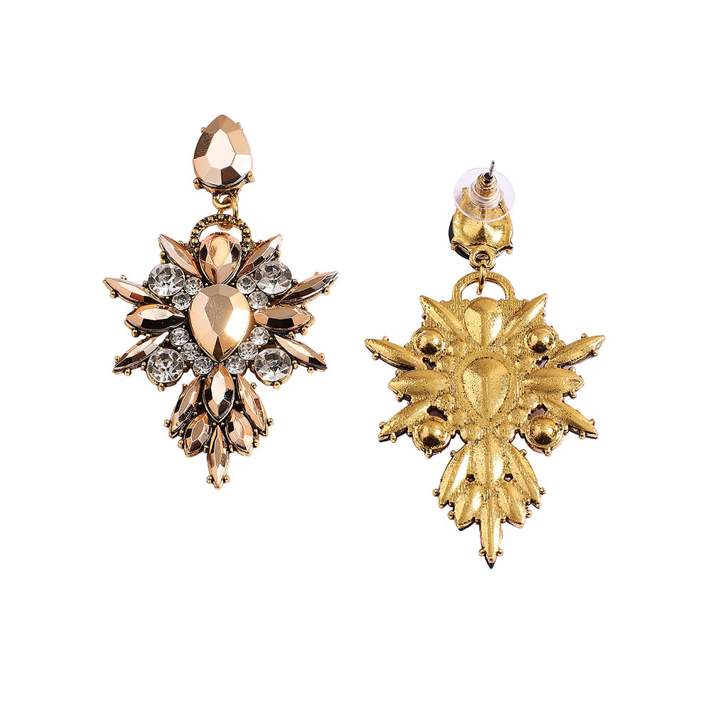 SOHI Women's Crystal Drop Earrings