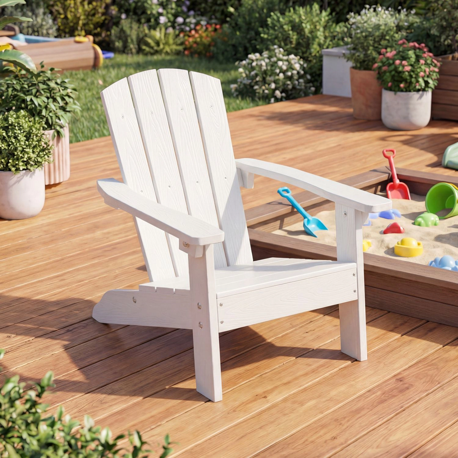 SlickBlue Kids Adirondack Chair Outdoor Lawn Camping Chair