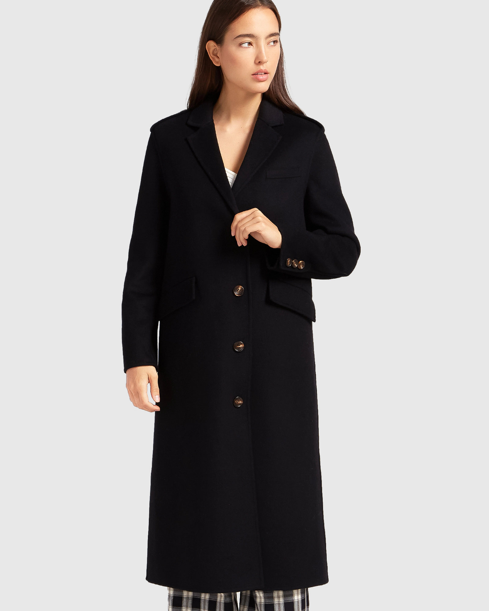 Belle & Bloom Womens Tainted Love Longline Coat