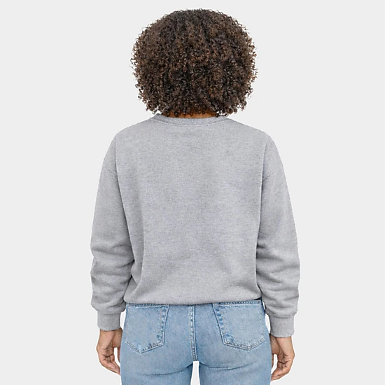 Simply Sage Market - Women's Graphic Sweatshirt - Feelin' Jolly Santa Outline