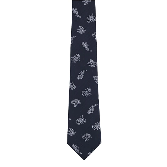 Trafalgar Dino Constellations Silk Novelty Necktie