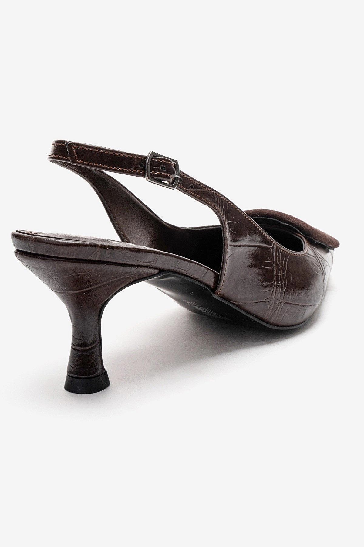 Prologue Shoes Womens Dublin Buckle Stiletto Pump